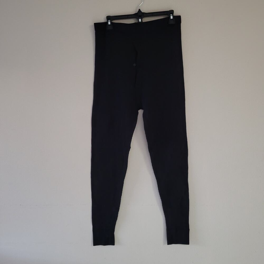 Cozy Magellan Black Thermal Baselayer Leggings - Size Large
